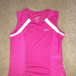 Nike Dri-Fit Hot Pink Tank Childs L